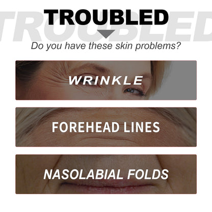 Crème anti-âge raffermissante pour le visage, soin anti-rides pour peau lisse et rajeunie, contenant des agents anti-âge.