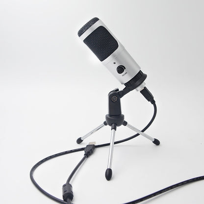 Streaming USB Microphone Metal Condenser Microphones for Laptop Computer Recording Studio Streaming Karaoke Youtube
