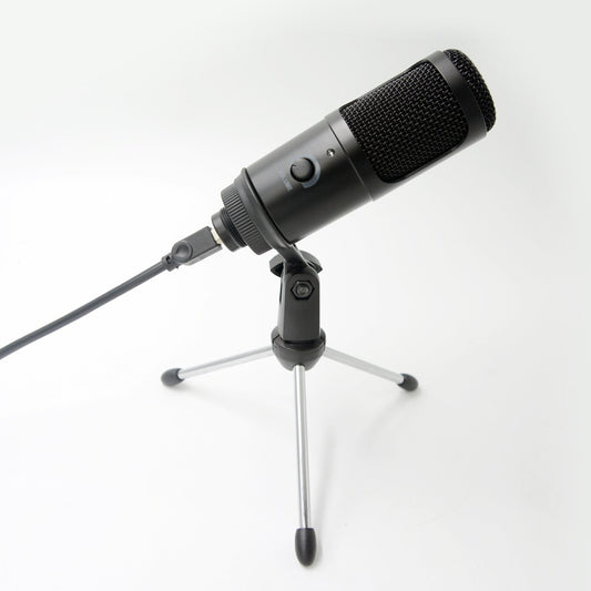 Streaming USB Microphone Metal Condenser Microphones for Laptop Computer Recording Studio Streaming Karaoke Youtube