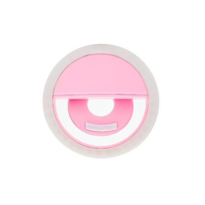 RK-12 Mobile Phone Fill Light Wholesale Live Beauty Selfie Lighting Round Flash Charging LED Fill Light