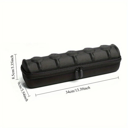 1pc 5-Slot Watch Case | Hard Shell Travel Organizer with Pillow Insert