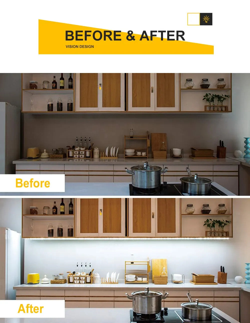 USB LED Strip Lights DC 5V Smart Dimmer Hand Scan Sensor Switch On/off Control Backlight Tape TV Lamp Tape Bedroom Home Decor