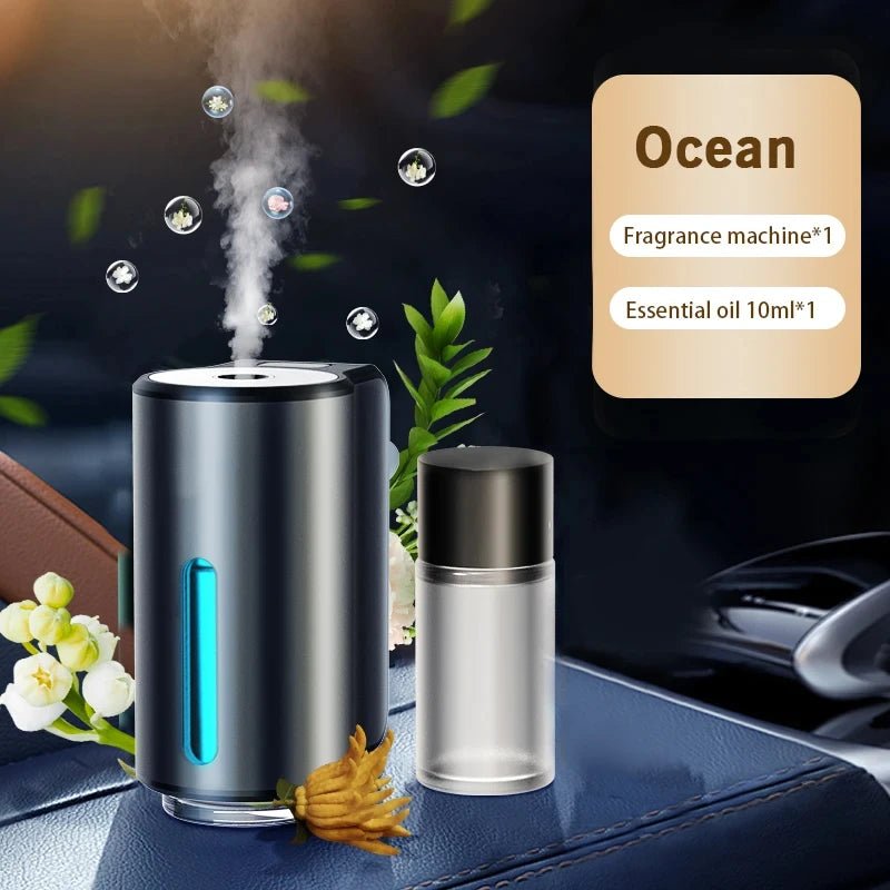 Car Electric Air Diffuser Aroma Car Air Vent Humidifier Mist Aromatherapy Car Air Freshener For Removing Odors Car Accessories - 𝐃𝐔𝐕𝐋𝐀𝐒𝐇𝐎𝐏