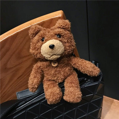 Cartoon Plush Teddy Bear Protector For Airpods 1/2 3 Pro Plush Bear Protector Wireless Bluetooth Headset Storage Box - 𝐃𝐔𝐕𝐋𝐀𝐒𝐇𝐎𝐏