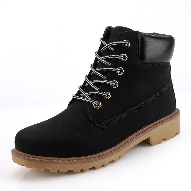 Fashionable high top Martin boots for men casual Baotou workwear shoes autumn and winter men's boots - 𝐝𝐮𝐯𝐥𝐚𝐬𝐡𝐨𝐩.𝐜𝐨𝐦