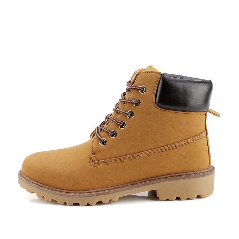Fashionable high top Martin boots for men casual Baotou workwear shoes autumn and winter men's boots - 𝐝𝐮𝐯𝐥𝐚𝐬𝐡𝐨𝐩.𝐜𝐨𝐦