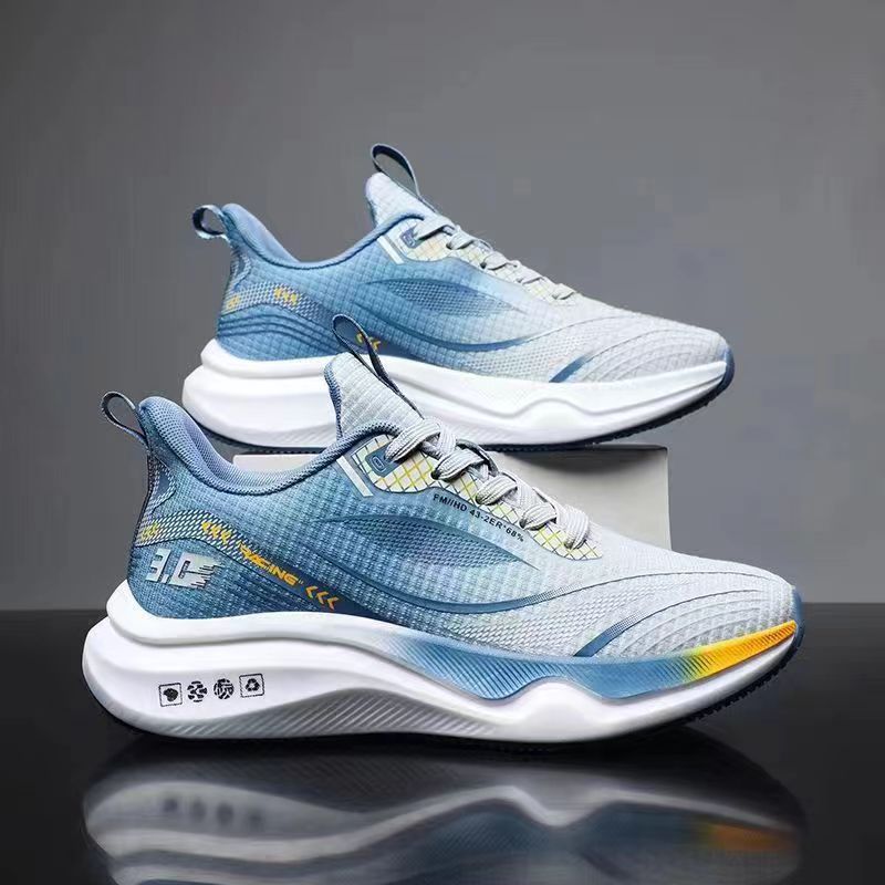 Fashionable men's casual shoes with soft sole and thick sole, men's sports running shoes - 𝐝𝐮𝐯𝐥𝐚𝐬𝐡𝐨𝐩.𝐜𝐨𝐦