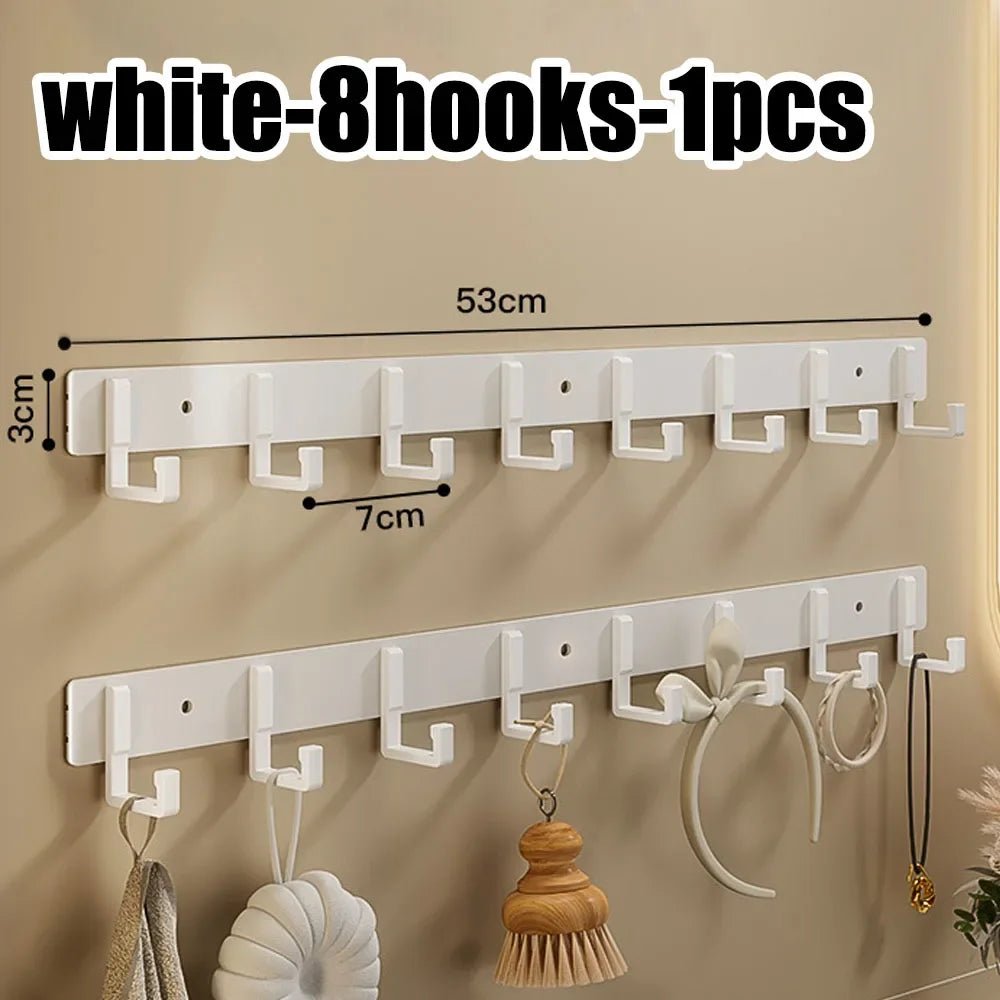 Household Wall Coat Rack Black Hooks For Hangging Clothes Towel Hanger Bathroom Robe Hook Heavy Duty Kitchen Accessories - 𝐝𝐮𝐯𝐥𝐚𝐬𝐡𝐨𝐩.𝐜𝐨𝐦
