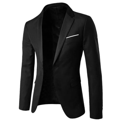 Men Casual Slim Fit Blazer Jacket - 𝐃𝐔𝐕𝐋𝐀𝐒𝐇𝐎𝐏