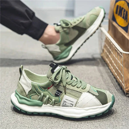 Men's Sneakers New Casual Shoes for Men Versatile Outdoor Breathable Running Shoes Mesh Lace Up Male Flats Tenis Masculino - 𝐝𝐮𝐯𝐥𝐚𝐬𝐡𝐨𝐩.𝐜𝐨𝐦