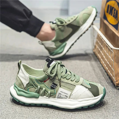 Men's Sneakers New Casual Shoes for Men Versatile Outdoor Breathable Running Shoes Mesh Lace Up Male Flats Tenis Masculino - 𝐝𝐮𝐯𝐥𝐚𝐬𝐡𝐨𝐩.𝐜𝐨𝐦