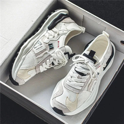 Men's Sneakers New Casual Shoes for Men Versatile Outdoor Breathable Running Shoes Mesh Lace Up Male Flats Tenis Masculino - 𝐝𝐮𝐯𝐥𝐚𝐬𝐡𝐨𝐩.𝐜𝐨𝐦