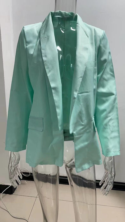 OL Style Fitted Blazer Coat for Women Autumn/Winter Fashion Professional Office Wear Slim Fit Casual Workwear - 𝐝𝐮𝐯𝐥𝐚𝐬𝐡𝐨𝐩.𝐜𝐨𝐦