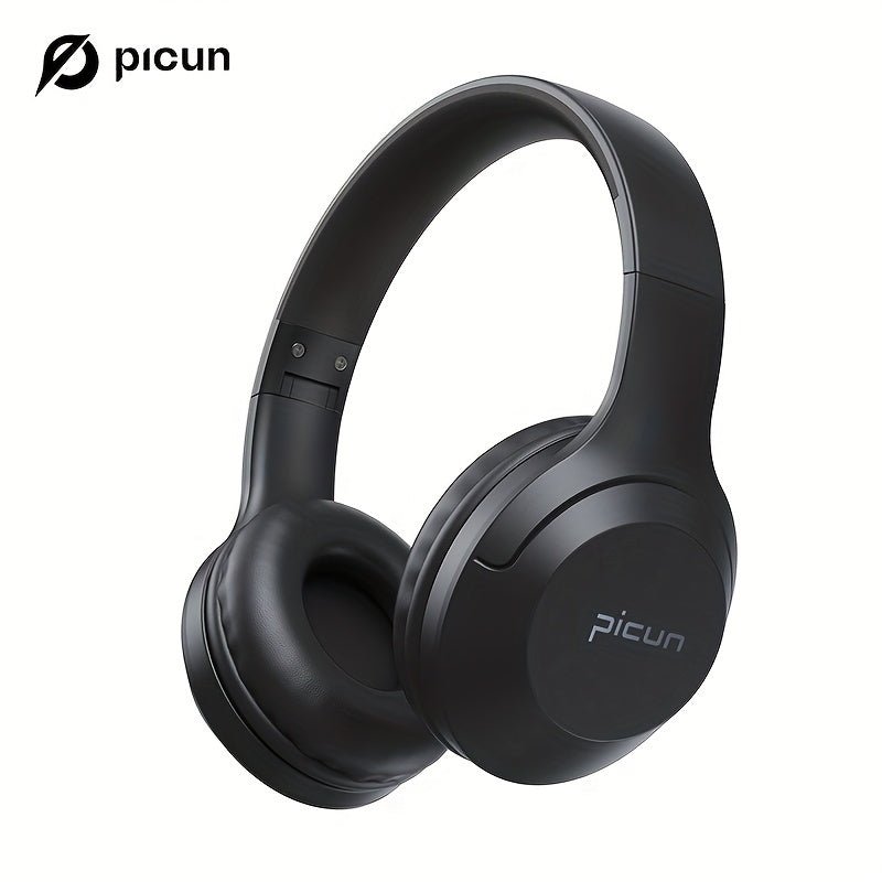 Picun B - 01S Wireless Headphones, HD Stereo Sound Over Ear Headphones With Built - in Microphones, Deep Bass 40 Hours Playtime, Headset HiFi Stereo Foldable Lightweight Headset, TF/For Cell Phone/PC/Home. - 𝐃𝐔𝐕𝐋𝐀𝐒𝐇𝐎𝐏