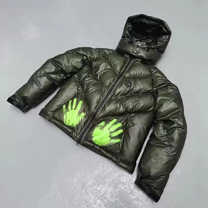 Streetwear Men Y2K Down Jacket Hooded Waterproof Windproof Warm Thick Winter Parka Casual Outdoor Fashion Streetwear Puffer Coat - 𝐃𝐔𝐕𝐋𝐀𝐒𝐇𝐎𝐏