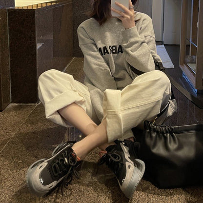 Thin Thick - Soled Spring Shoes New Middle - Heeled Cow Leather Stitching Net Red Sports Casual Shoes - 𝐝𝐮𝐯𝐥𝐚𝐬𝐡𝐨𝐩.𝐜𝐨𝐦