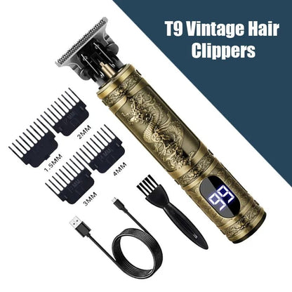 Three - speed Variable Gear T9 Hair Clipper Shaving Hair Trimming Hair Trimming Electric Shaver Boyfriend Gift Barber Clippers - 𝐝𝐮𝐯𝐥𝐚𝐬𝐡𝐨𝐩.𝐜𝐨𝐦