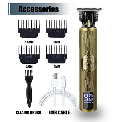 Three - speed Variable Gear T9 Hair Clipper Shaving Hair Trimming Hair Trimming Electric Shaver Boyfriend Gift Barber Clippers - 𝐝𝐮𝐯𝐥𝐚𝐬𝐡𝐨𝐩.𝐜𝐨𝐦