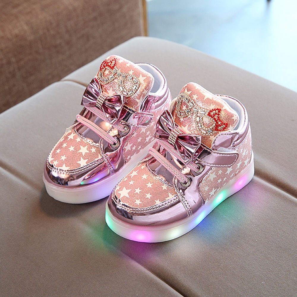 Toddler Baby Shoes Fashion Sneakers For Children Girl Boys Star Luminous Child Casual Colorful Light Shoes Sneakers - 𝐝𝐮𝐯𝐥𝐚𝐬𝐡𝐨𝐩.𝐜𝐨𝐦