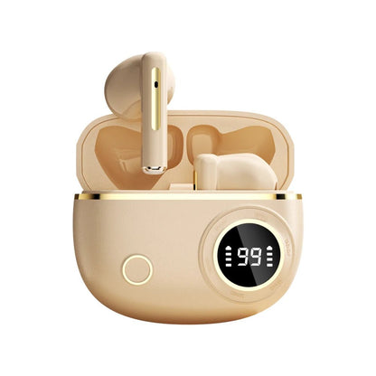 TWS Wireless Bluetooth Headset LED Dislpaly Binaural Waterproof Noise Reduction Earphone Sports Stereo Noise Canceling Headphone - 𝐃𝐔𝐕𝐋𝐀𝐒𝐇𝐎𝐏