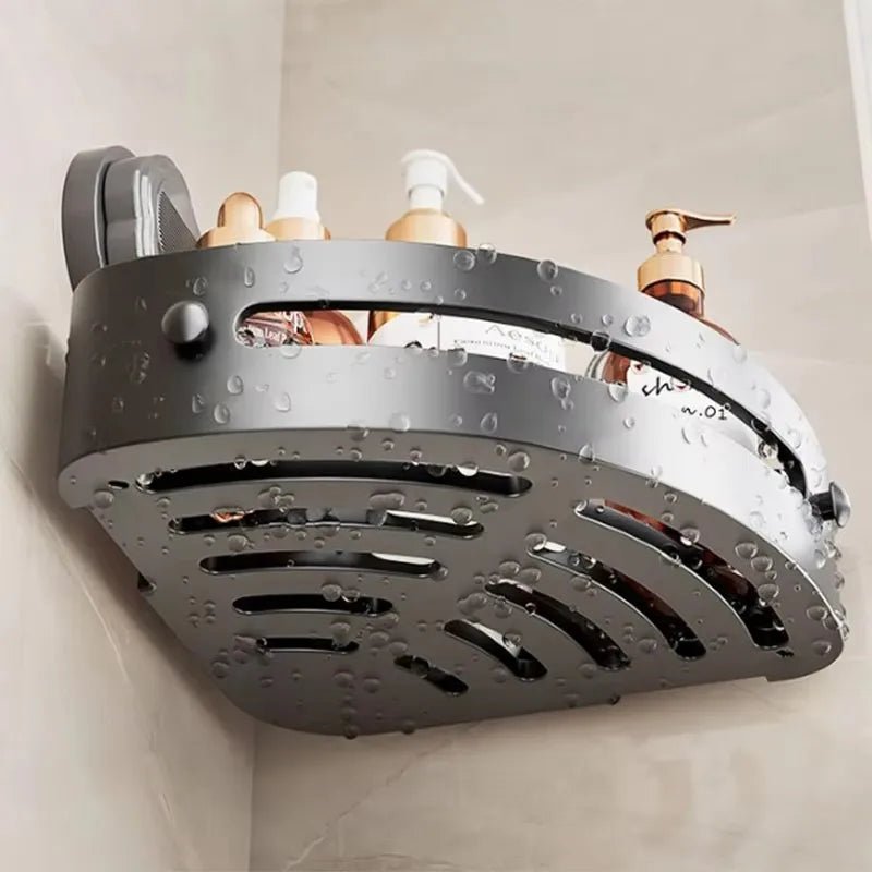 Washroom Suction Cup Without Punching Triangular Storage Shelf Bathroom Toilet Corner Towel Shower Gel Storage Rack - 𝐝𝐮𝐯𝐥𝐚𝐬𝐡𝐨𝐩.𝐜𝐨𝐦
