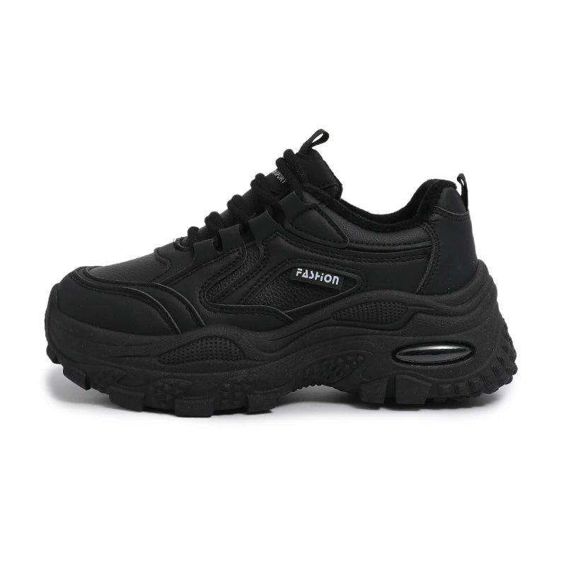 Winter cotton shoes, fleece - lined dad sneakers, women's shoes, slip - resistant and wear - resistant, K610 - 𝐃𝐔𝐕𝐋𝐀𝐒𝐇𝐎𝐏