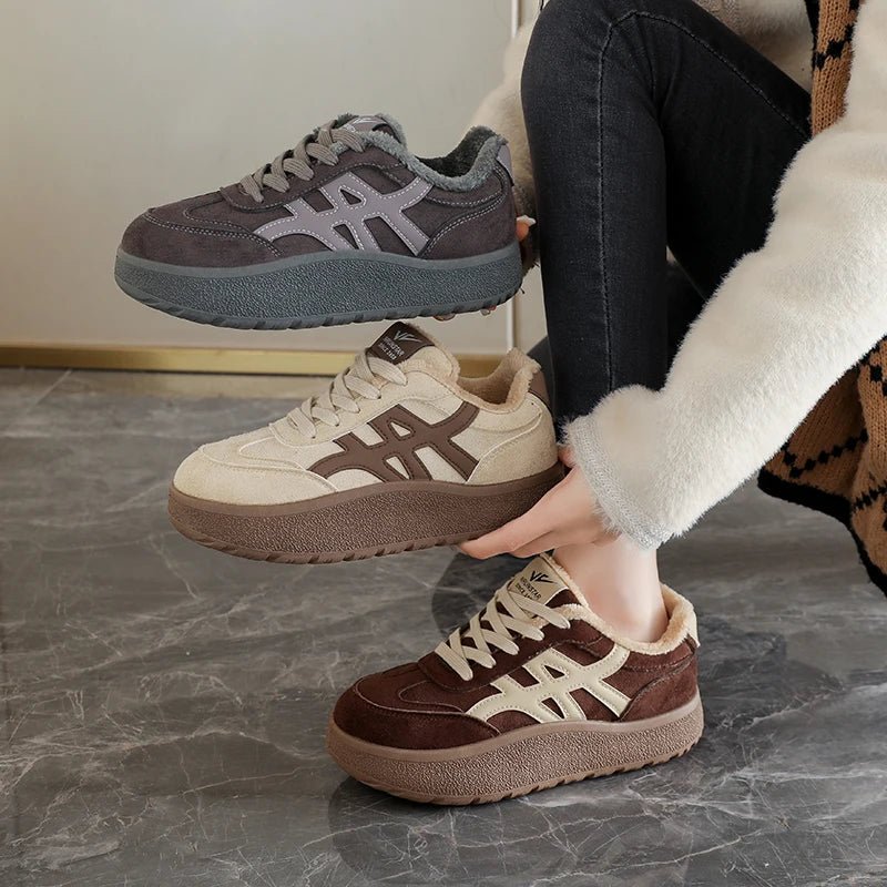 Winter warm dad shoes, German training sneakers with cotton lining for women, outdoor casual shoes, YYY - 2552 - 𝐃𝐔𝐕𝐋𝐀𝐒𝐇𝐎𝐏