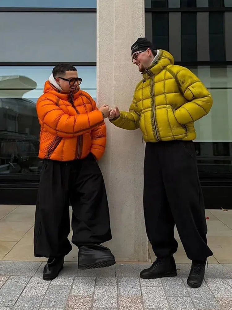 Women Parkas Cotton Jackets Stand Collar Quilted Zipper Long Sleeve Slim Coat Thick Warm Streetwear 2025 Winter Lady Outerwear - 𝐃𝐔𝐕𝐋𝐀𝐒𝐇𝐎𝐏